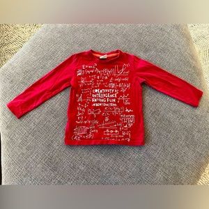 4T long sleeve tee